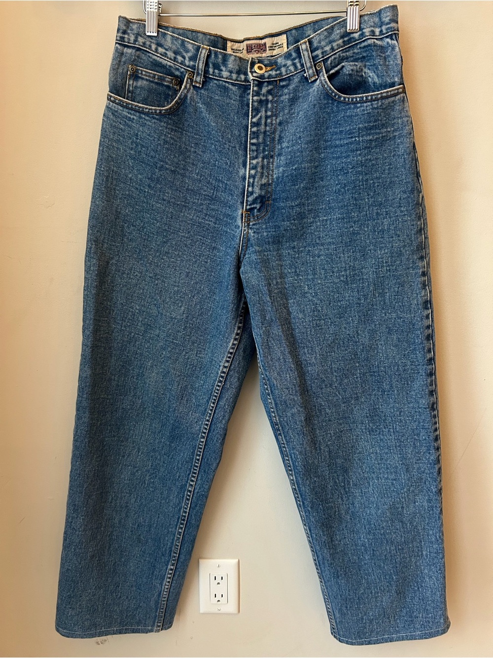 90s Nevada Jeans Relaxed Fit Wide Leg Medium Wash Denim